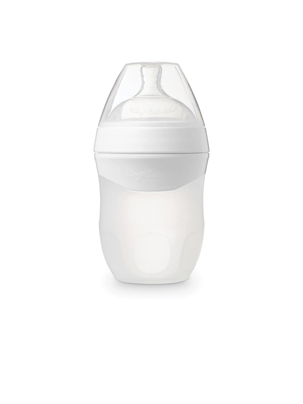 Baby Feeding Bottle - White Silicone Bottle